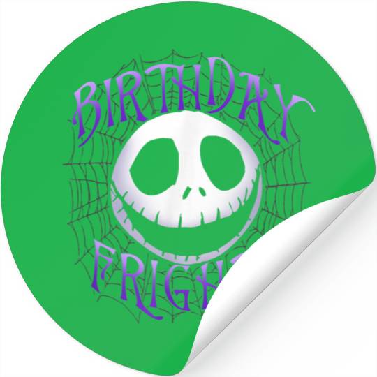 disneys Nightmare Before Christmas Jack Birthday Frights Stickers