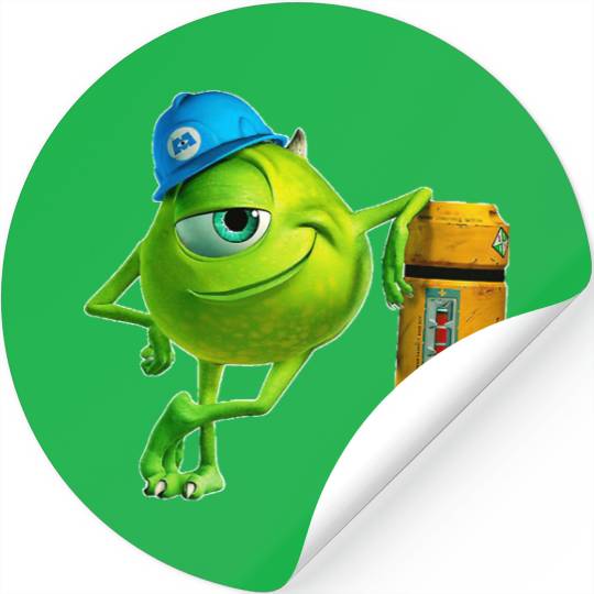 Disney-Parks Monsters Inc Mike Wazowski Stickers