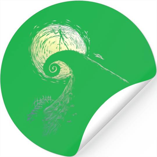 disneys The Nightmare Before Christmas Jack Spiral Hill Stickers