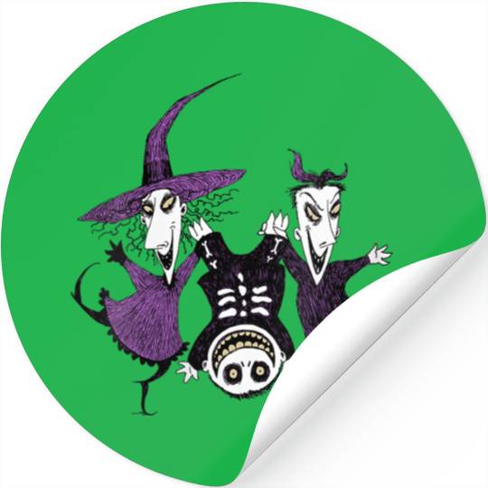 disneys Halloween Nightmare Before Christmas Trick Or Treat Stickers