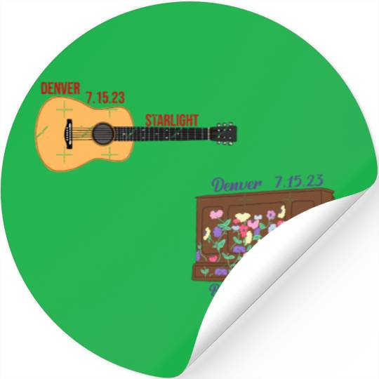 Denver N2 Eras Tour Surprise Songs PackActive Stickers