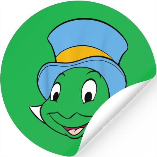 disneys Pinocchio Jiminy Cricket Big Face Stickers
