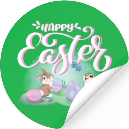 Disney Bambi Happy Easter Thumper Amp Miss Bunny Stickers