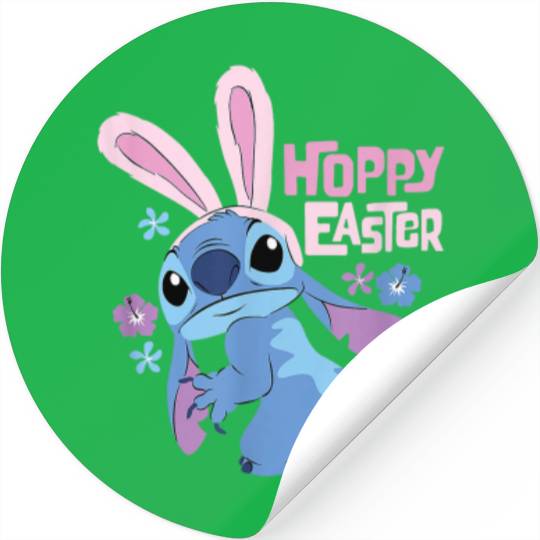 Disney Lilo Amp Stitch Hoppy Easter Bunny0 Stickers