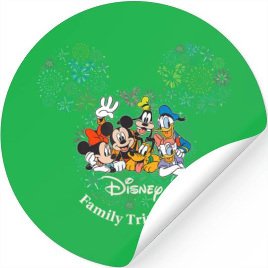Disney Mickey Amp Friends Fireworks Vacation Fam Stickers