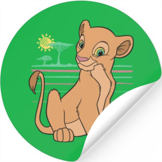 disneys The Lion King Young Nala 90s Stickers
