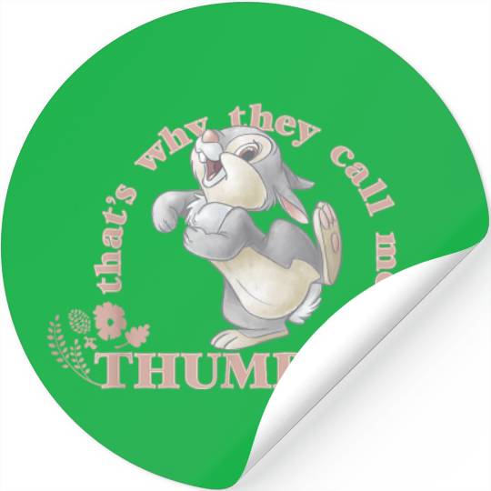 Disney Bambi Thats Why They Call Me Thumper Stickers