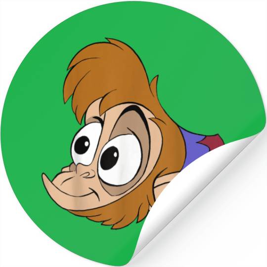 Disney Aladdin Abu Large Face Stickers