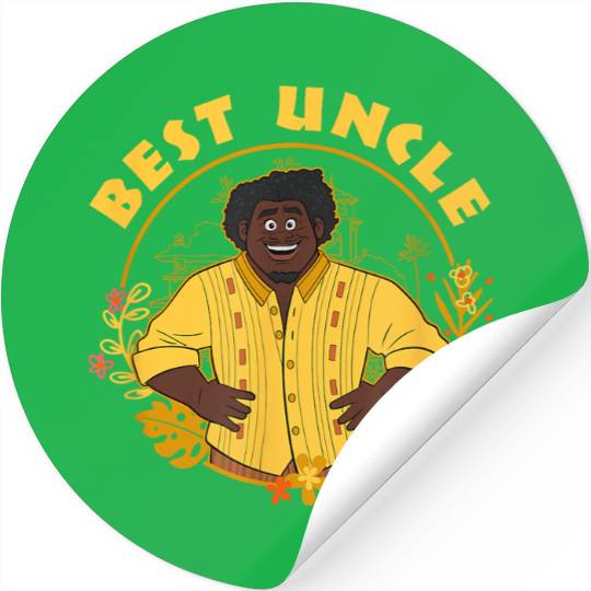 Disneys Encanto Felix Best Uncle Poster Stickers