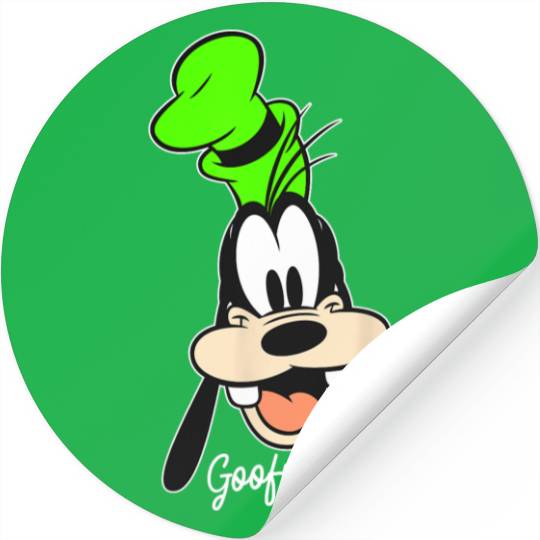Disney Mickey And Friends Goofy Big Face Portrait Stickers