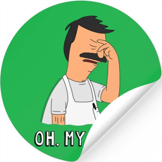 Bob's Burgers Oh My God Stickers