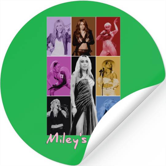 Miley Cyrus Eras Tour Stickers