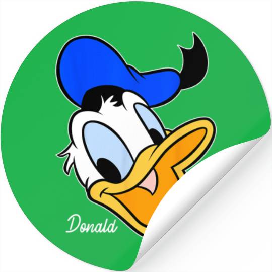 Disney Mickey And Friends Donald Duck Big Face Stickers