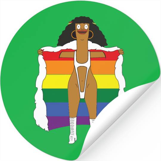 Bobs burgers marshmallow Stickers