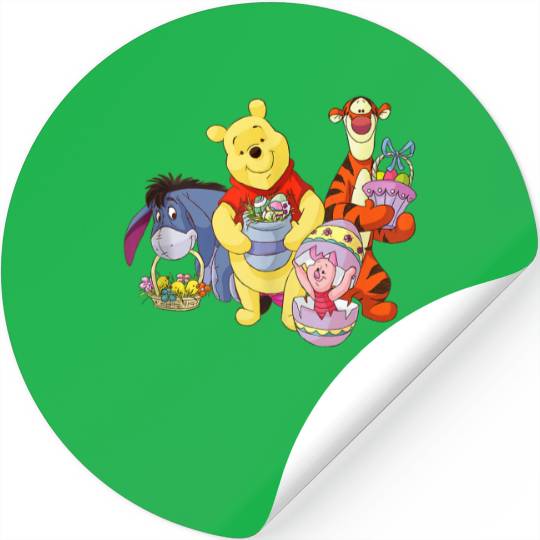 Disney Easter Winnie The Pooh Stickers