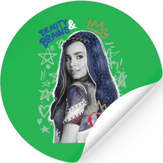 Disney Descendants 2 Evie Collage Stickers