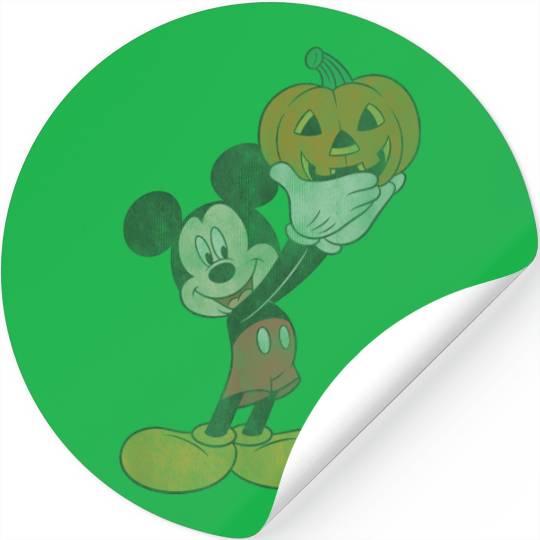Disneyss Mickey Mouse Halloween Pumpkin Stickers
