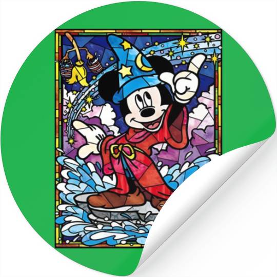 Disney Sorcerer Mickey Stickers, Mickey Mouse Magic