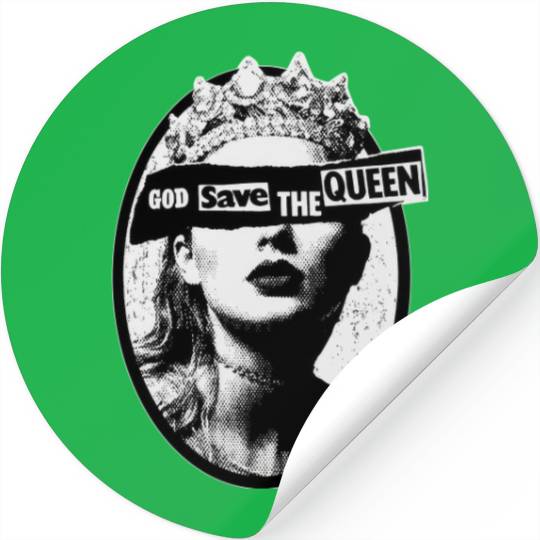 God Save The Queen Stickers, Eras Tour Stickers