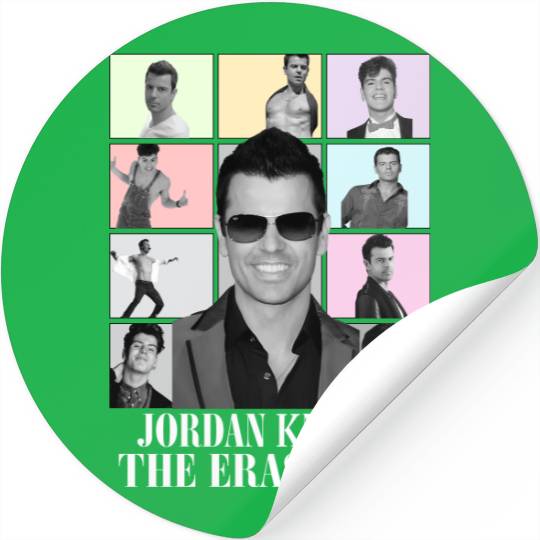 Jordan Knight Eras Tour Unisex Heavy Cotton Stickers