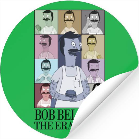 Bob's Burger Eras Tour Stickers, Bob Belcher Vintage Stickers