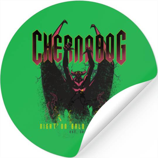 Disney Villains Chernabog Portrait Stickers