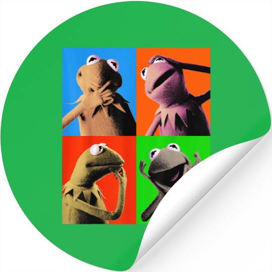 Disney The Muppets K the frog Pop Art Stickers