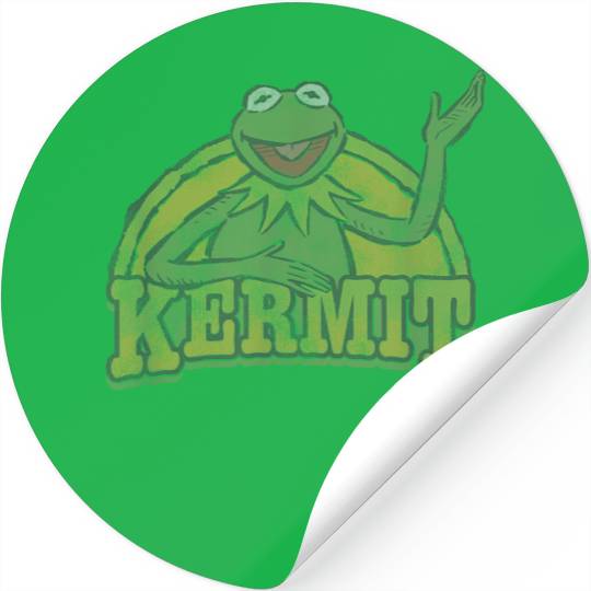 Disney The Muppets  Retro K the frog Smile Stickers