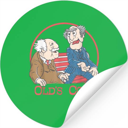 Disney The Muppets Statler And Waldorf Olds Cool Stickers
