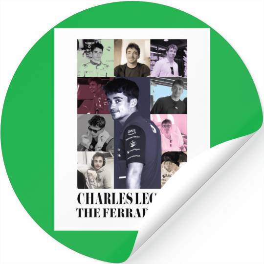 Charles Leclerc Eras Tour Stickers