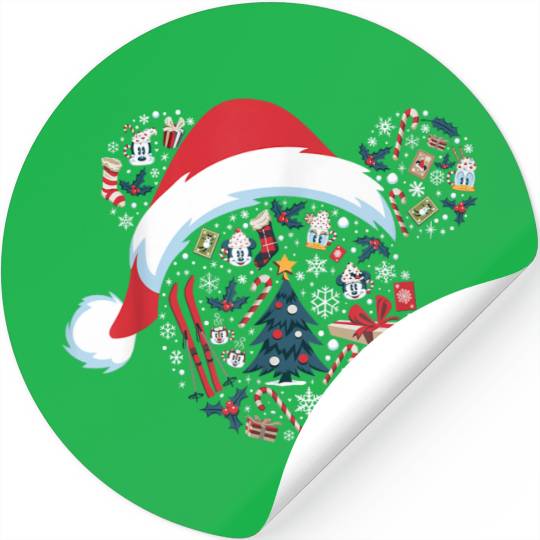 Disney Mickey Mouse Icon Winter Lodge Stickers