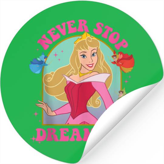 Disneyss Princess Aurora Never Stop Dreaming Stickers