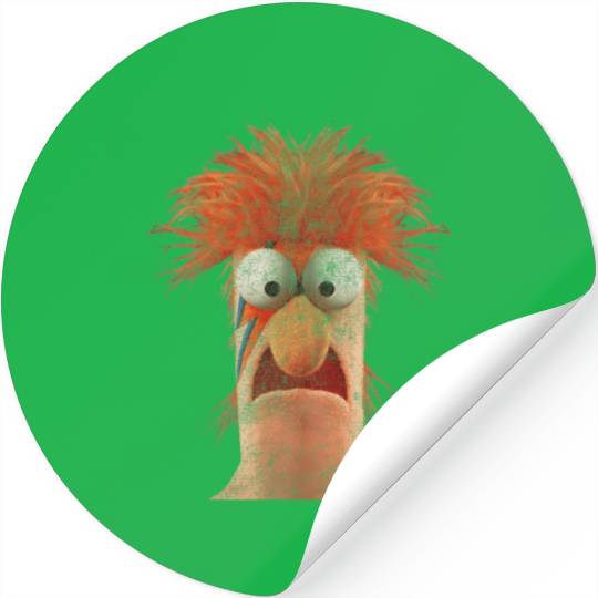 Disney The Muppets Rockstar Beaker Distressed Bi Stickers