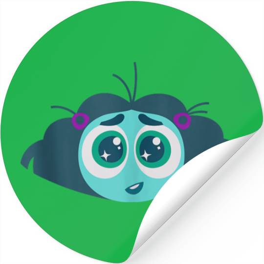 Disneyss And Pixarss Inside Out 2 Envy Big Faces Costume Stickers
