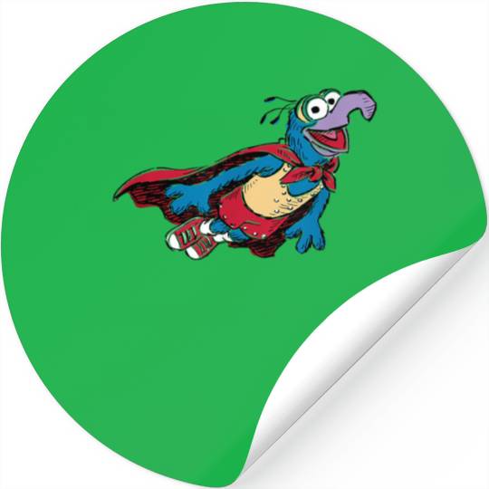 Disney The Muppets Flying  Color Super Hero Gonz Stickers
