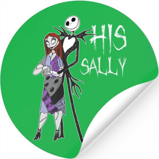 Disney The Nightmare Before Christmas His Sally Stickers
