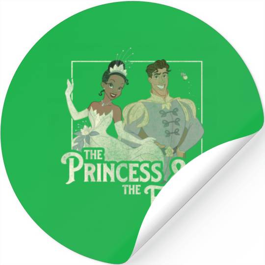 Disney The Princess The Frog Tiana Naveen Portra Stickers