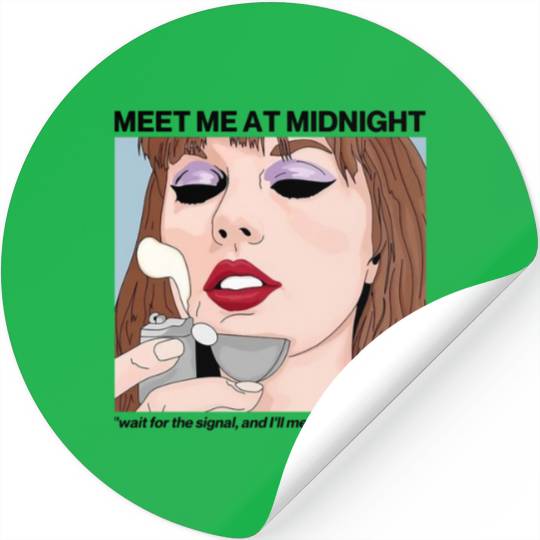 TaylorSwift Midnight ERAS Tour Stickers