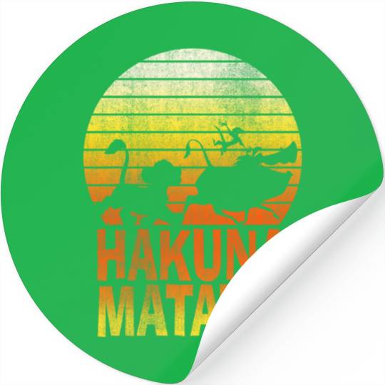 Disney Lion King Simba Hakuna Matata Sunset C1 Stickers