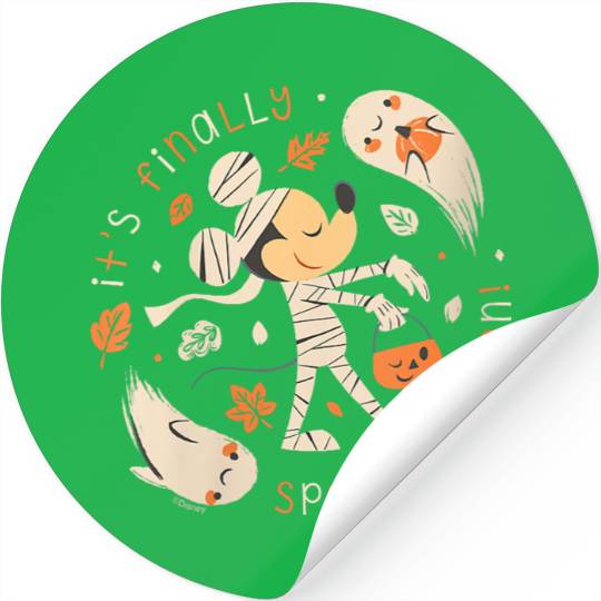Disneyss Mickey Mouse Halloween Its Finally Spooky Season Stickers