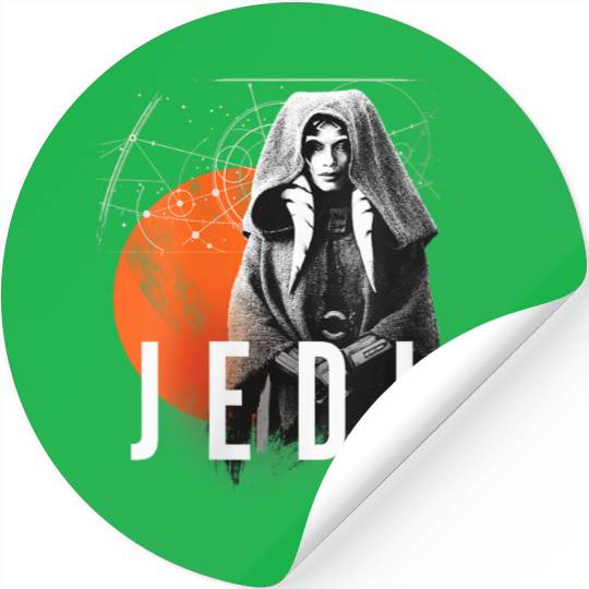 Star Warss Ahsoka Tano Jedi Star Map Disneyss+ Stickers