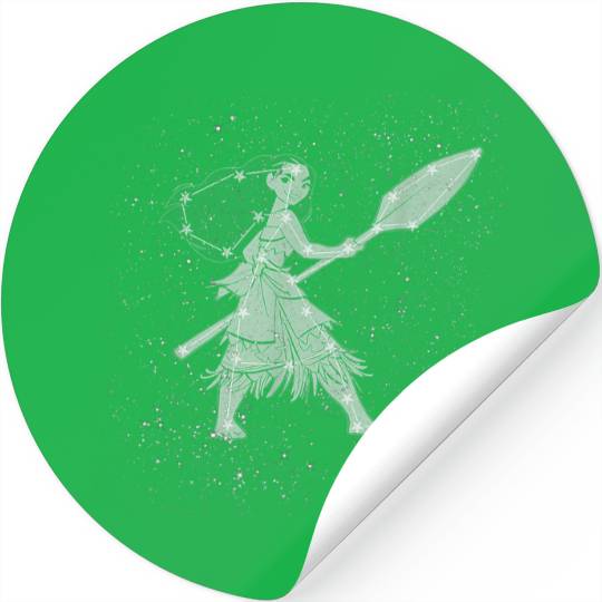 Disneyss Moana Constellations Galaxy Stars Graphic Stickers