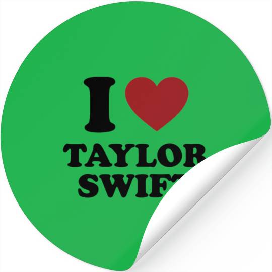 i love tayl0r swift Stickers
