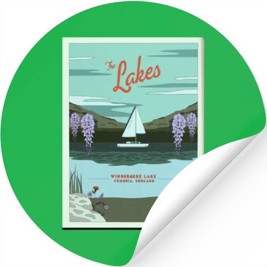 the lakes tayl0r swift Stickers