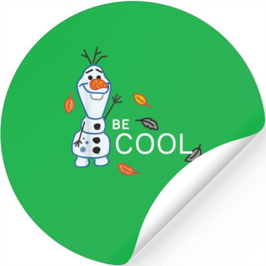 Disney Frozens 2 Olaf Be Cool T-Shirt Stickers
