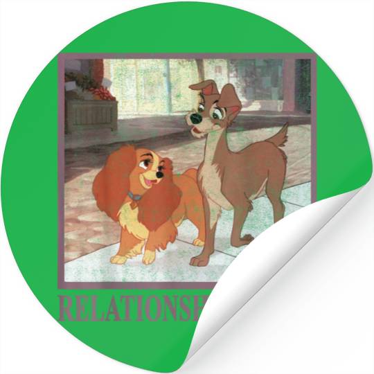 Disneyss Lady And The Tramp Relationship Goals Stickers