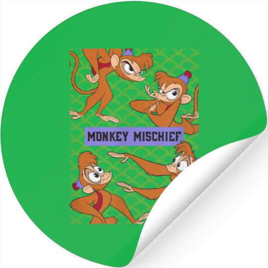 Disney Aladdin Abu Monkey Mischief Stickers