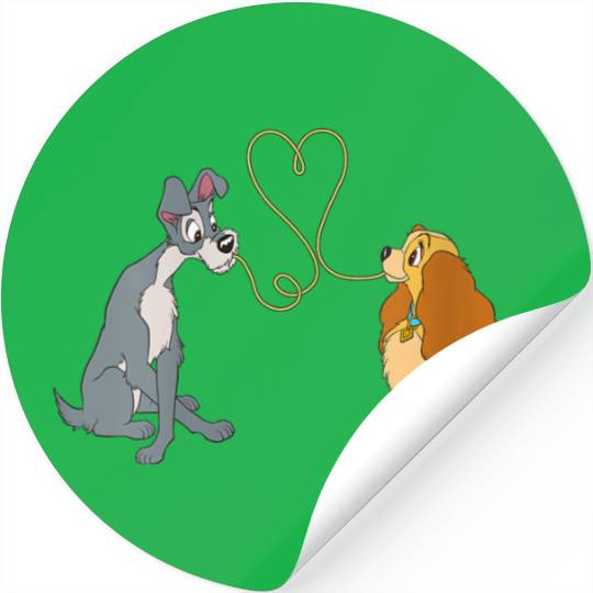 Disneyss Lady And The Tramp Bella Notte Stickers