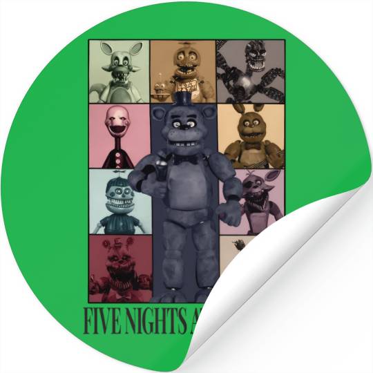 Five Nights At Freddys Eras Tour Stickers