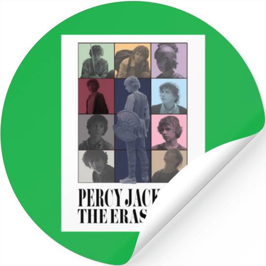 percy jackson eras tour poster Stickers